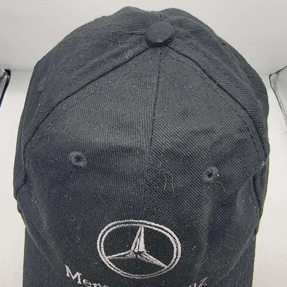 Mercedes Benz Adults Black Baseball Hat Cap Logo Dad Hat Embroidered Casual - Picture 6 of 9